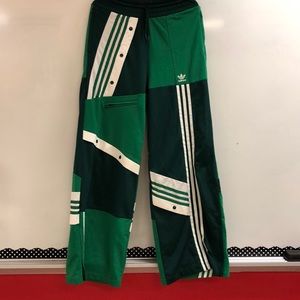 Adidas track pants.